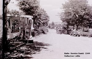 CAMPAGNE D ITALIE 1944 SERVICE SANTE   (5)